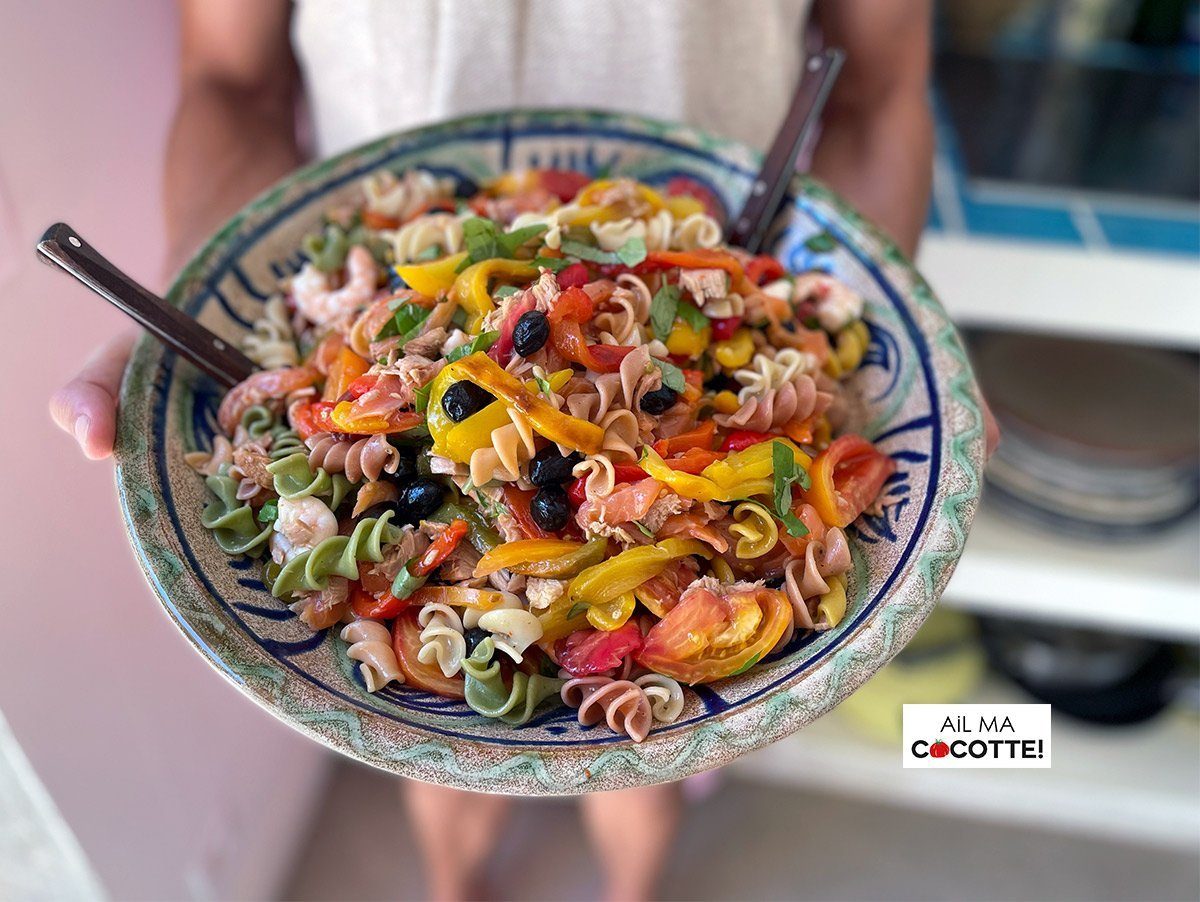 La salade de pâtes de Roselyne, ailmacocotte.com