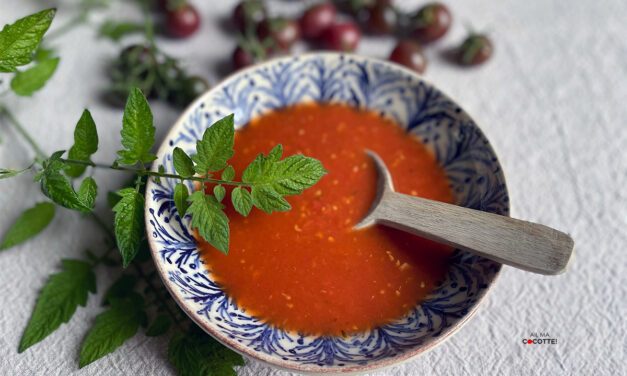 LA SOUPE À LA TOMATE DE MA MAMAN