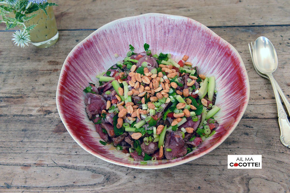 Salade de bœuf thaïe PINT, ailmacocotte.com