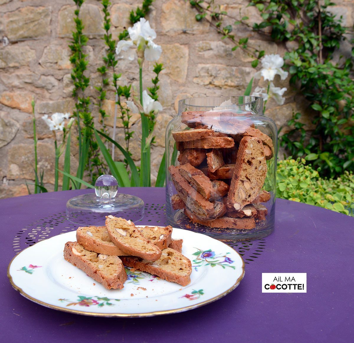 Croquants aux amandes - biscuit - cantuccini - veggie - Recette dessert