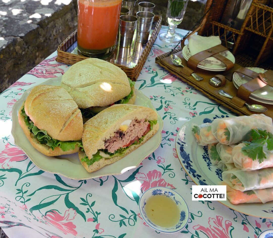 Pans bagnats maison Recette sandwich traditionnel niçois