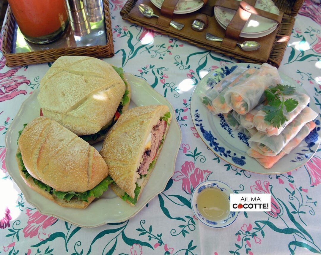 Pans bagnats maison Recette sandwich traditionnel niçois