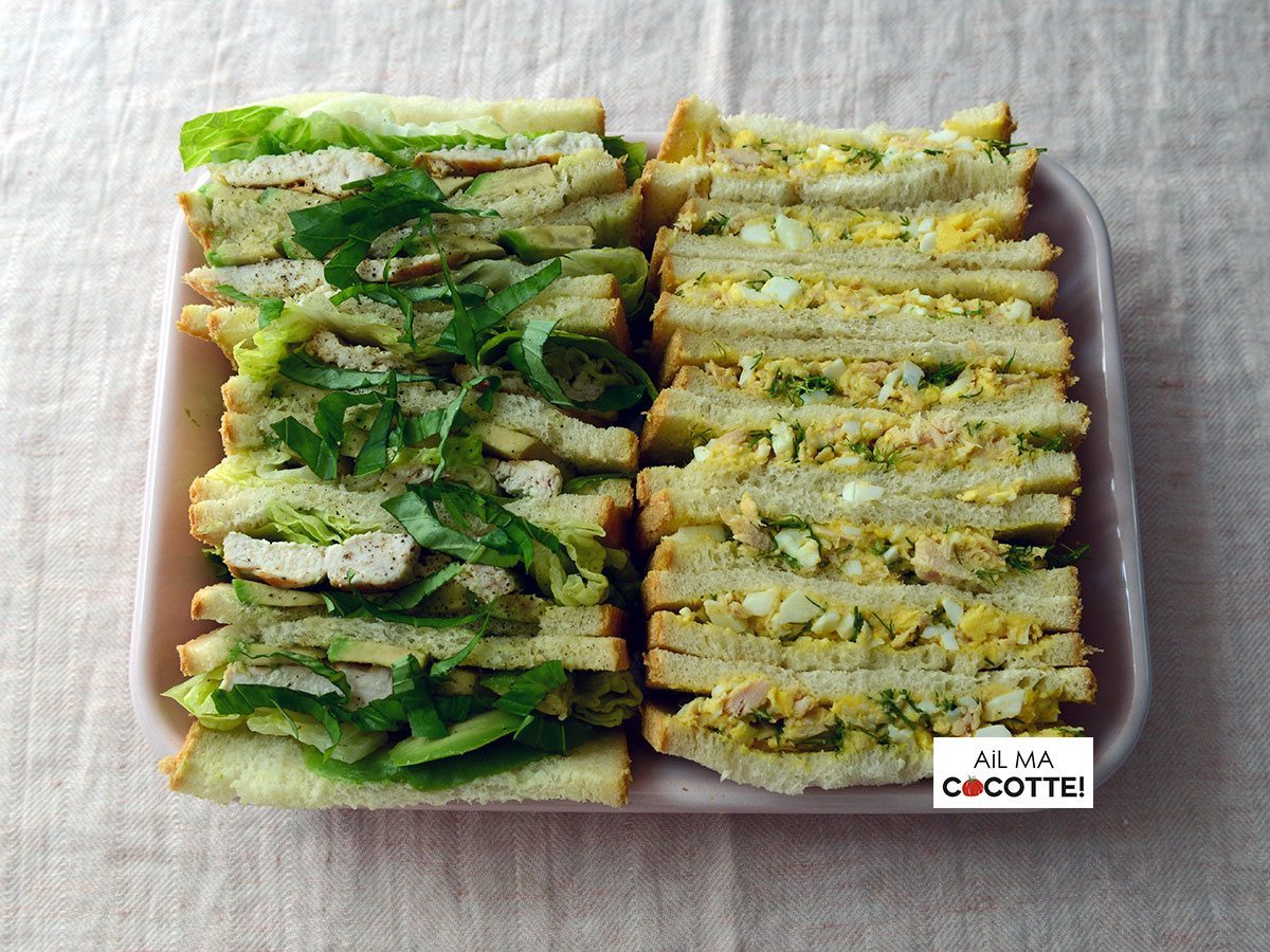 Pique-nique forêt de Rambouillet détail sandwichs, ailmacocotte.com