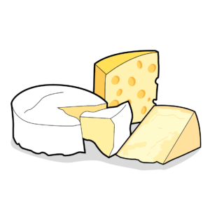 Icone de fromages, ailmacocotte.com