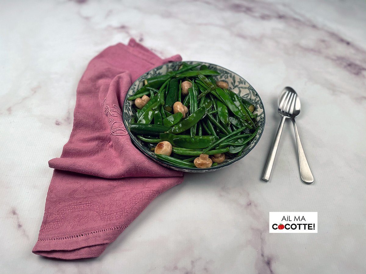 Légumes sautés au wok, ailmacocotte.com