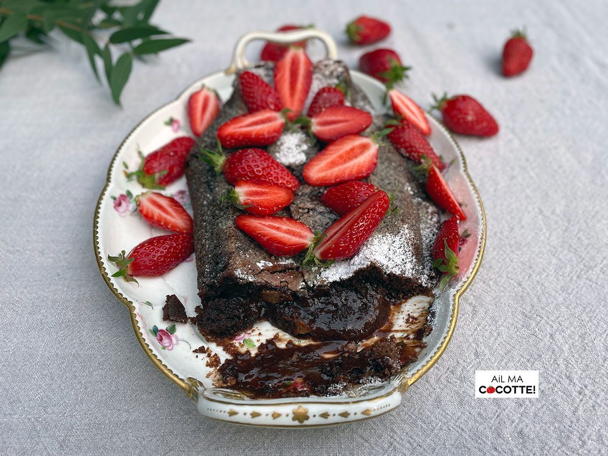 Le gâteau au chocolat de Murielle, ailmacocotte.com