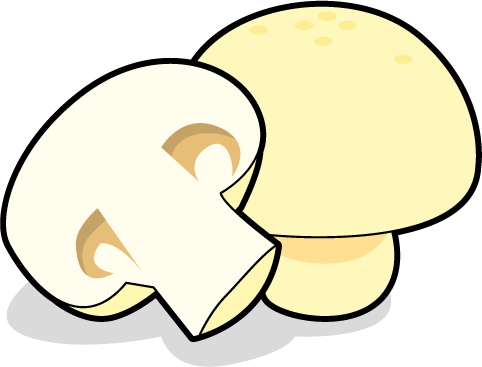 Icone de champignons de paris
