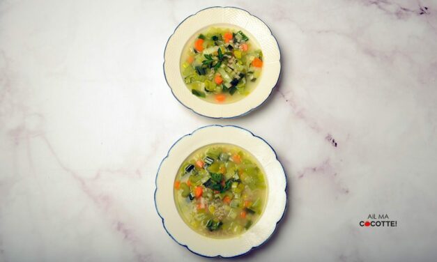 SOUPE DE LÉGUMES À L’ORGE