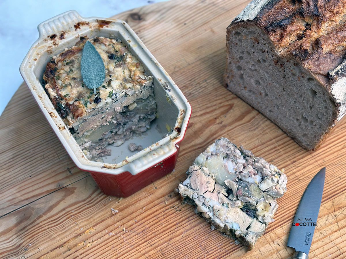 Terrine de pintade et foie gras