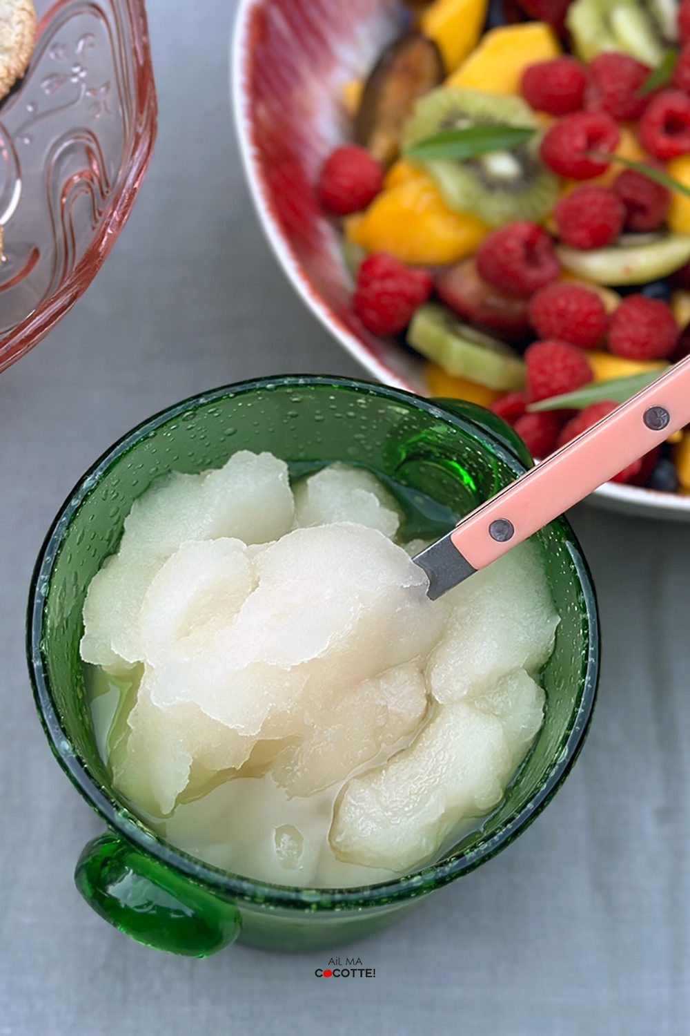 Sorbet à la verveine