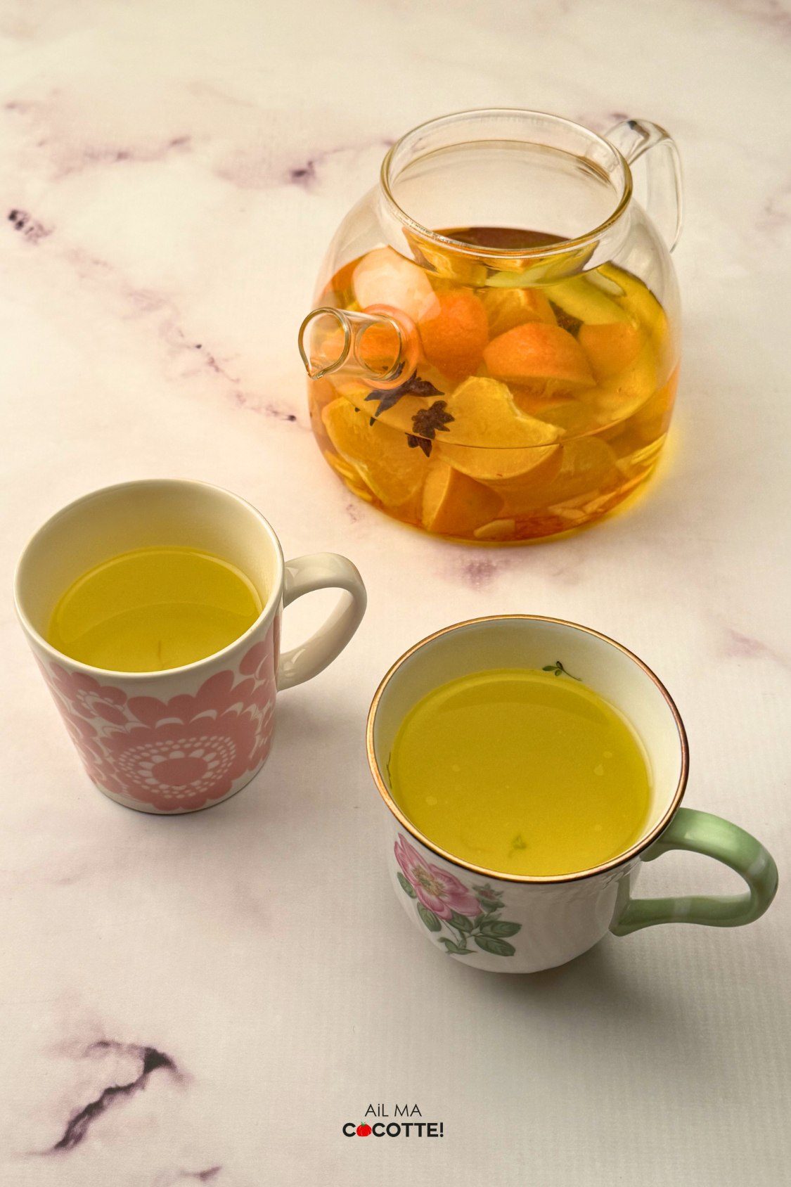 Infusion clémentine et épices