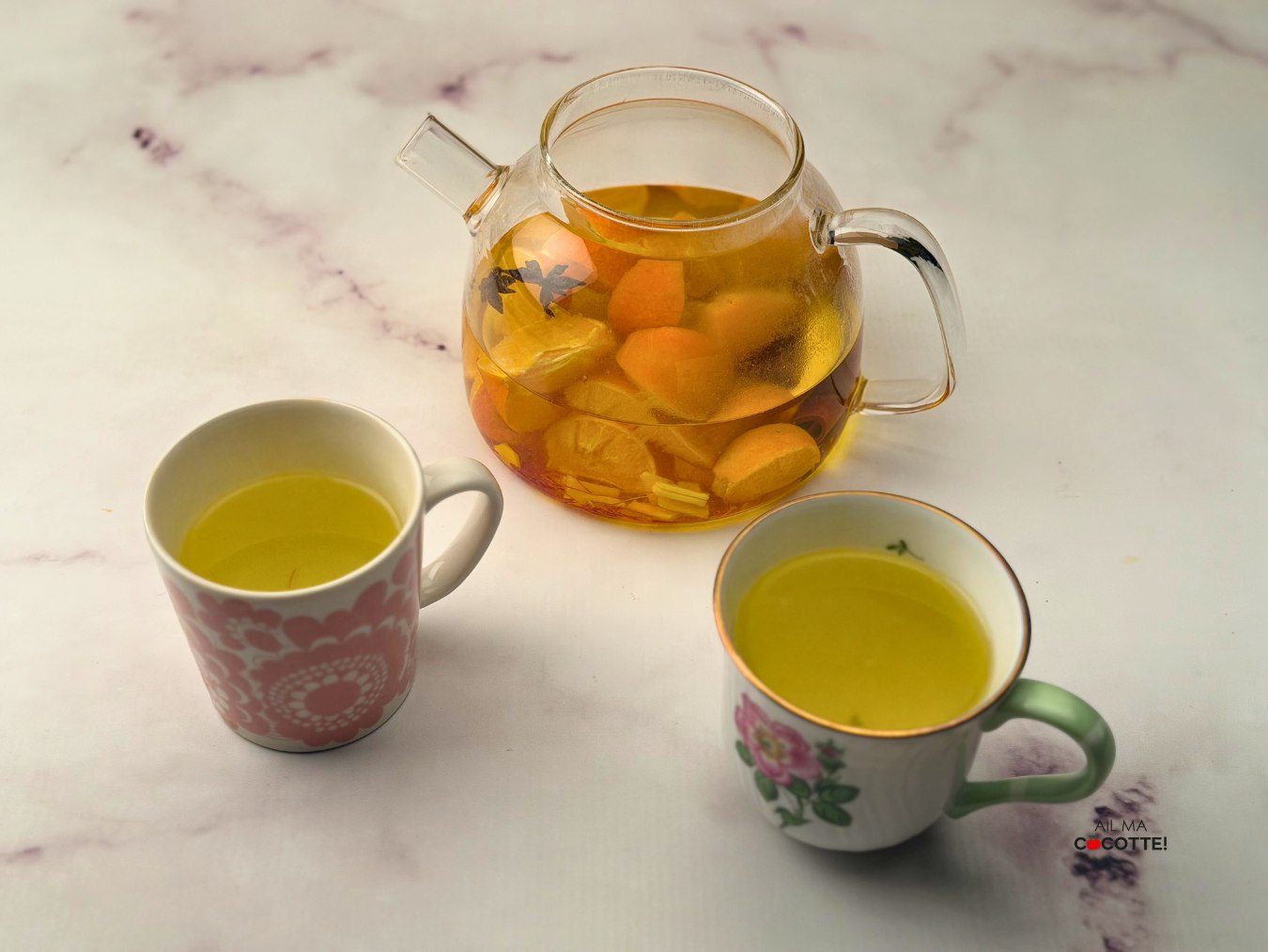 Infusion clémentine et épices