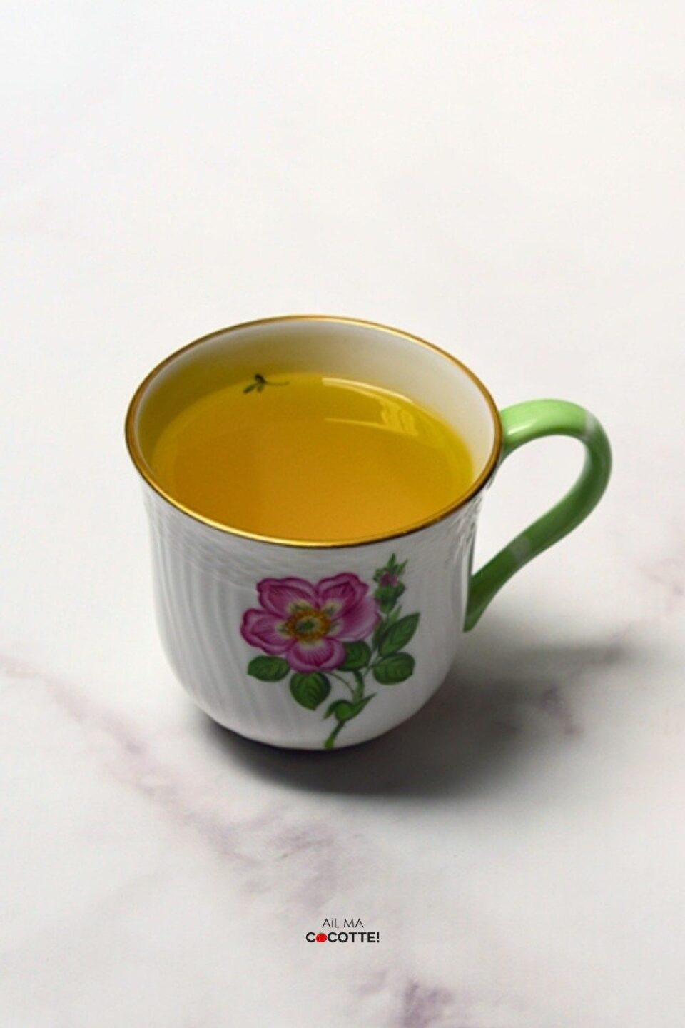 Infusion sauge et gingembre à l'orange