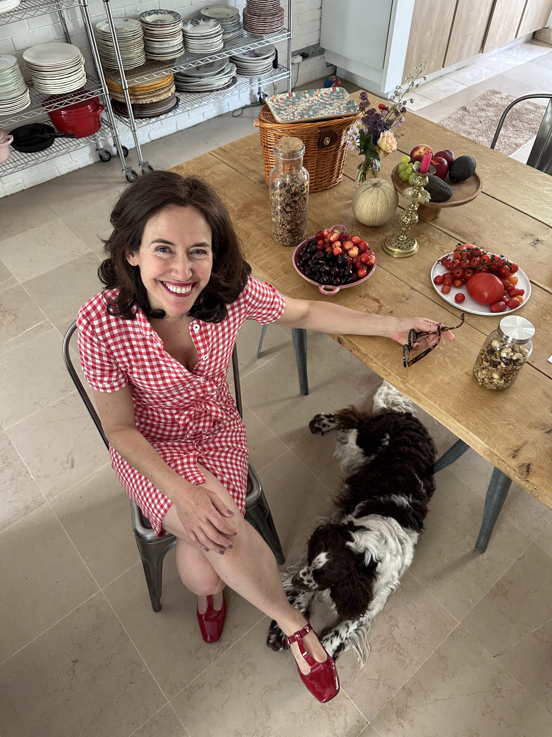 Valérie  robe vichy