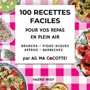 100 recettes faciles pour vos repas en plein air - Couverture